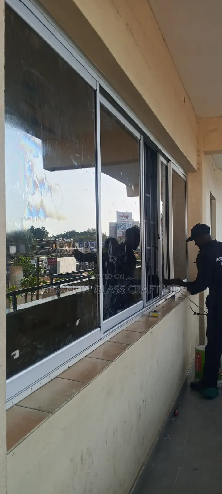 One Way Glass Aluminium Sliding Windows