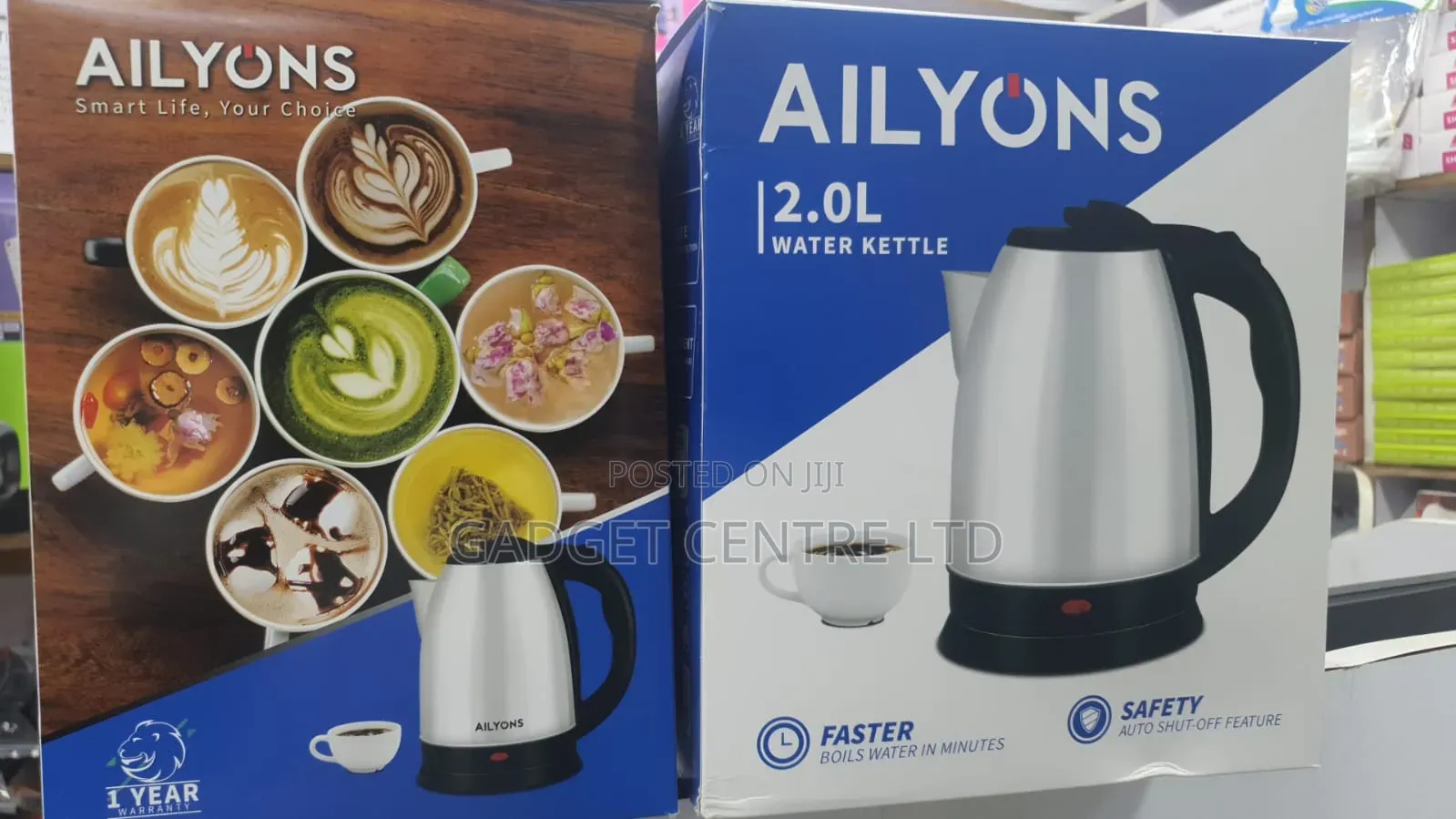 Ailyons Stainless Steel Kettle