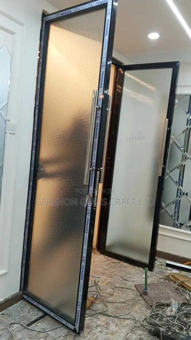 Opaque Glass Aluminium Double Door - thumbnail 5