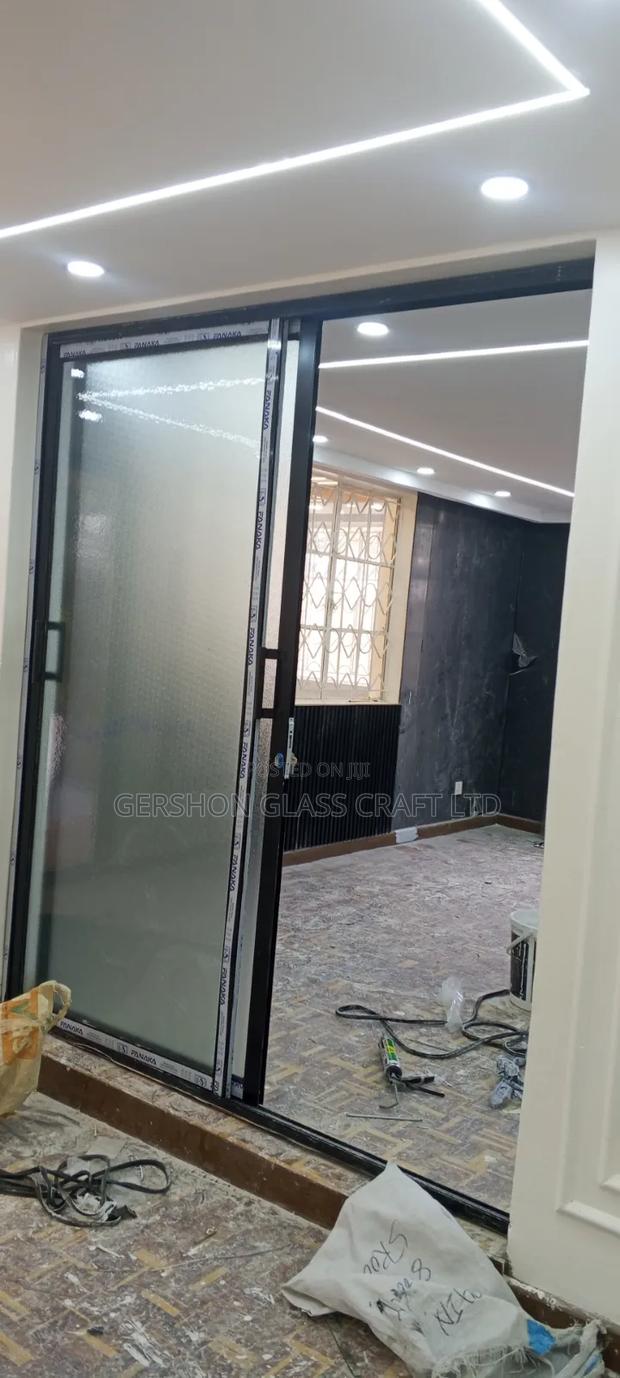 Opaque Glass Aluminium Double Door - thumbnail 6