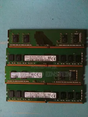 DDR4 4gb Desktop RAM 4 Pieces