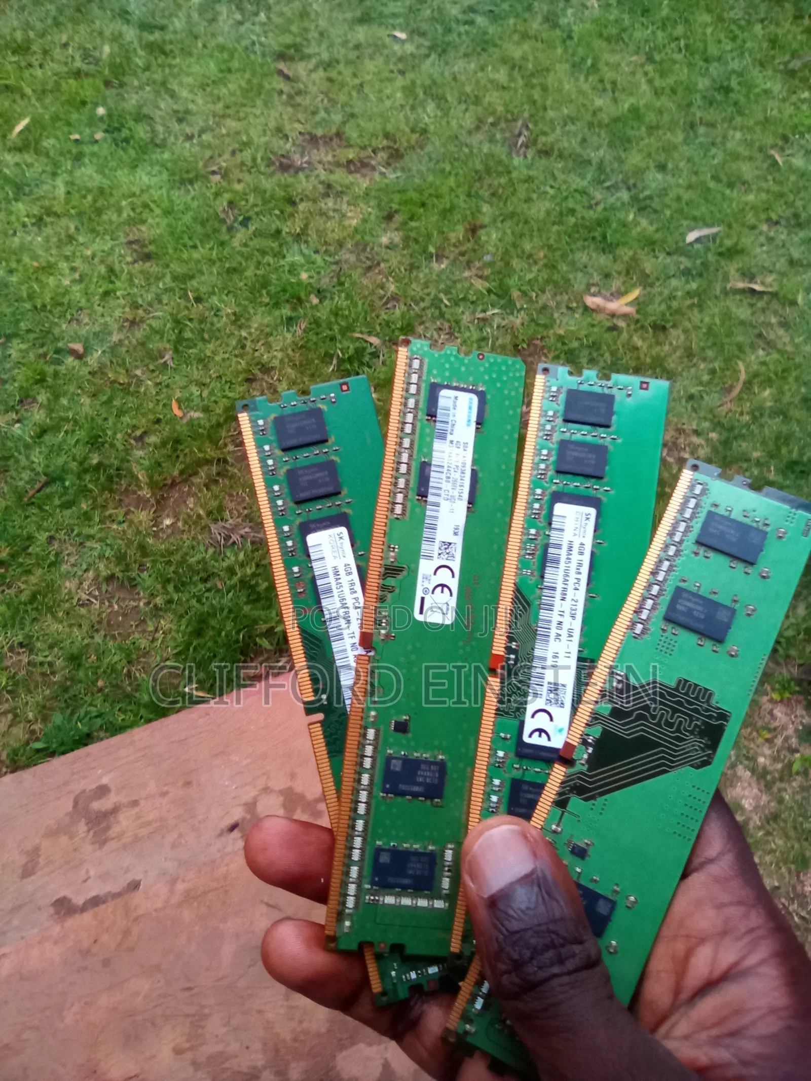DDR4 4gb Desktop RAM 4 Pieces