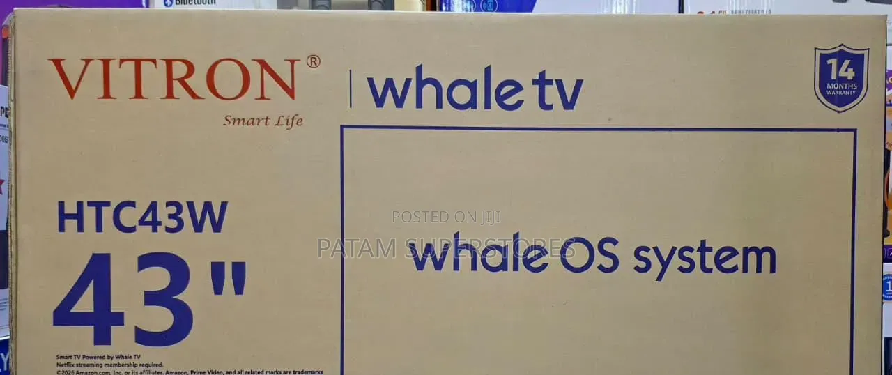 Vitron 43" TV Whale OS