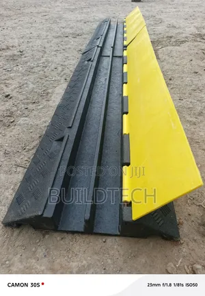 Industrial Cable Ramp 2 Channel – Heavy Duty Protection