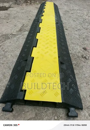 Industrial Cable Ramp 2 Channel – Heavy Duty Protection