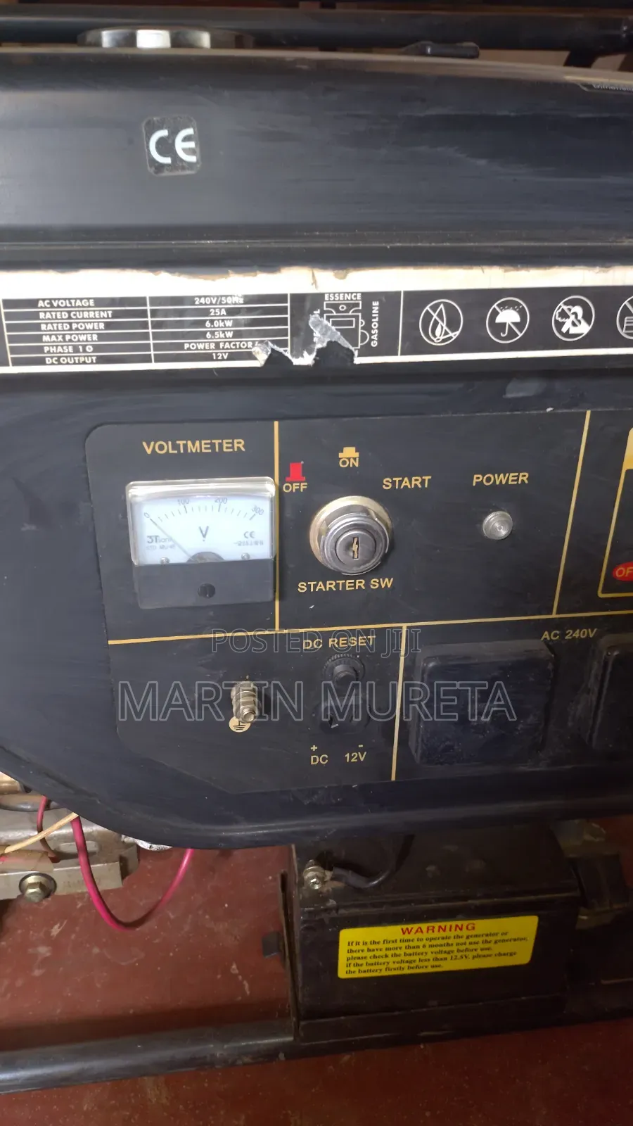 Dayliff DG7500P Petrol Generator