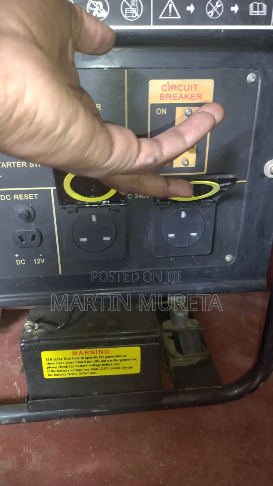 Dayliff DG7500P Petrol Generator