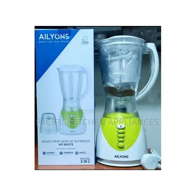 AILYONS 2 in 1 Blender With Grinding Machine 1.5 LTRS