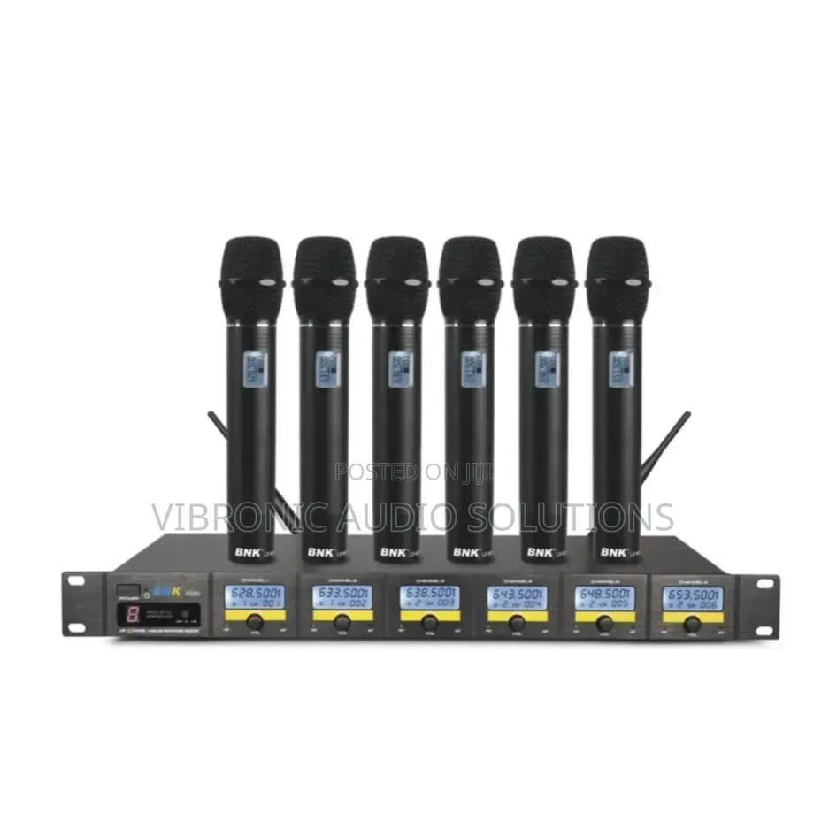 BNK X85 6-Channel UHF Wireless Microphone