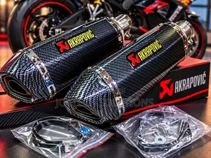 Super Carbon Fiber Akrapovic Motorcycle Exhaust Mufflers Pro DB Killer