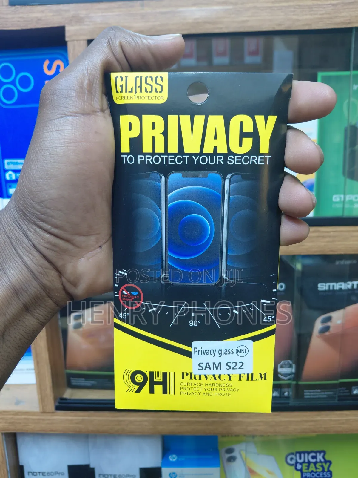 Samsung S23 Privacy Screen Protector