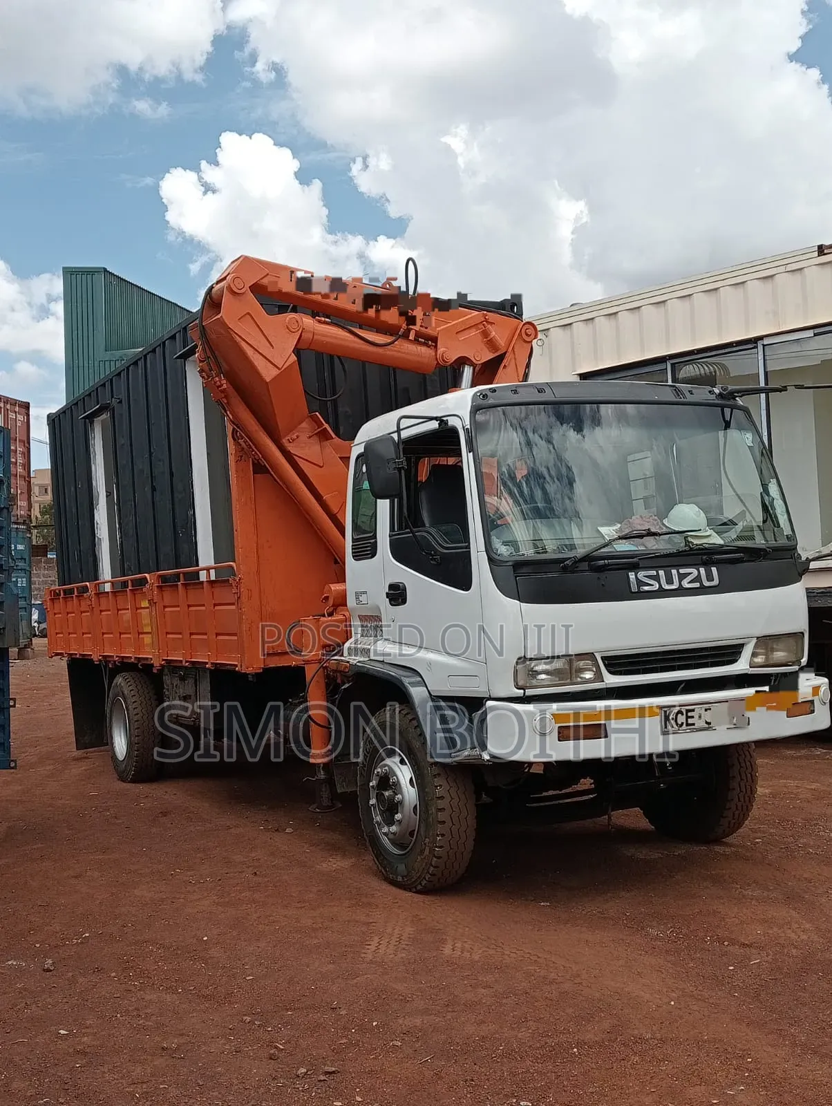 Isuzu FSR Crane