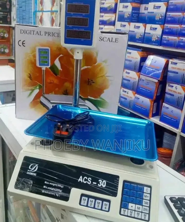 ACS 30KG Digital Price Computing Scale With Arm