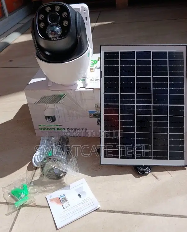 V380 4G Single Lens Solar Camera – Smart Security CCTV