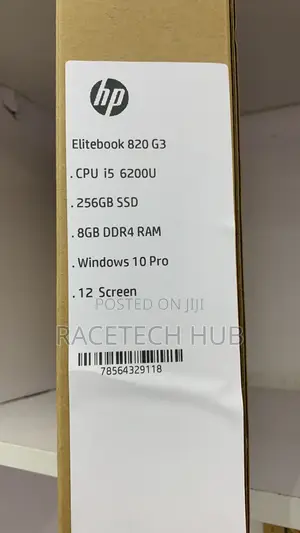 Laptop HP EliteBook 820 G3 8GB Intel Core i5 SSD 256GB