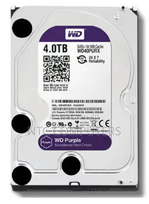 4tb Wd Purple Surveillance HDD