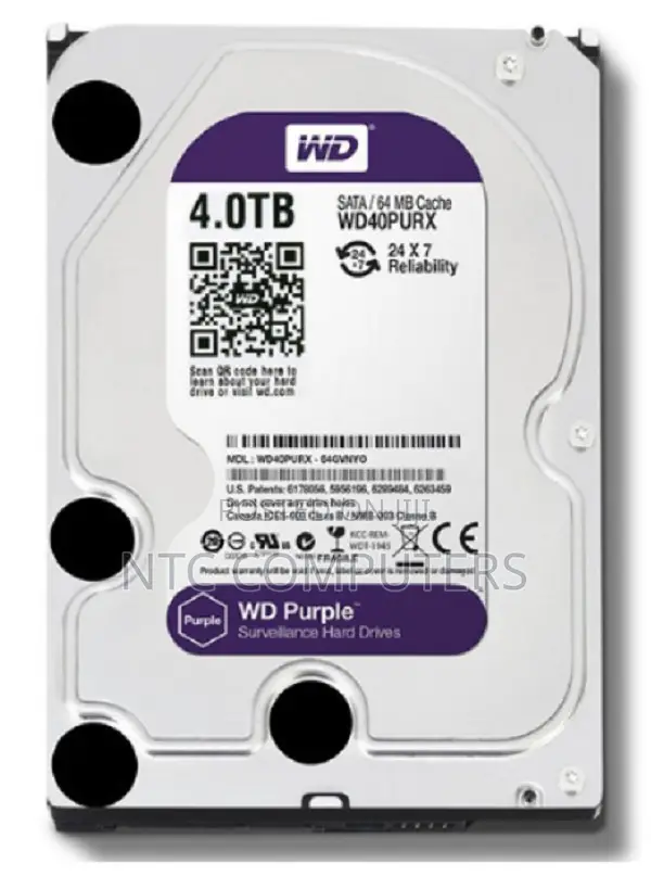 4tb Wd Purple Surveillance HDD