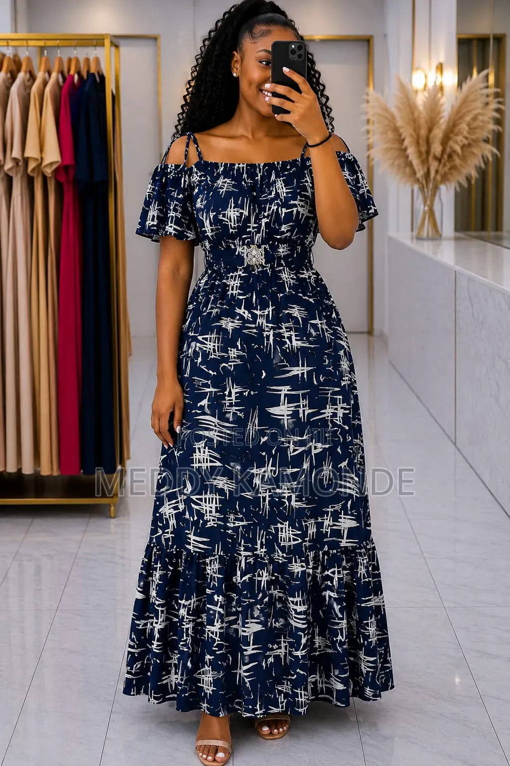 Elegant Blue Long Dresses