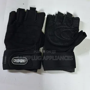 Extra-Large Black Work Gloves – Comfortable Reusable Hand Protection
