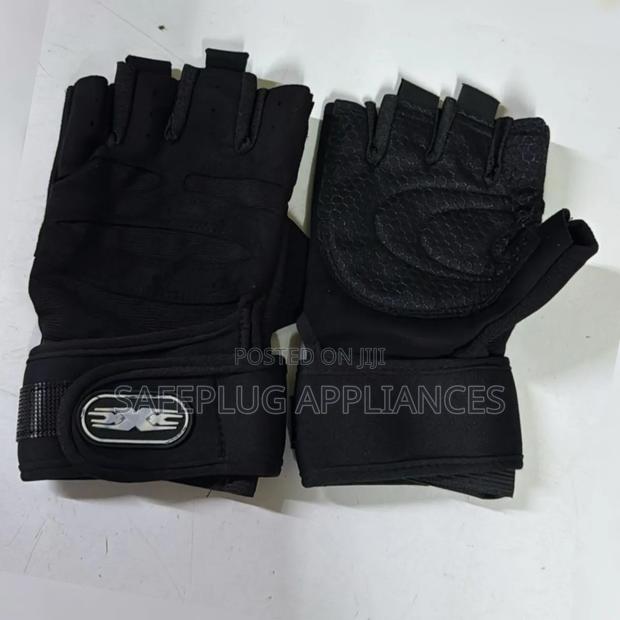 Extra-Large Black Work Gloves – Comfortable Reusable Hand Protection
