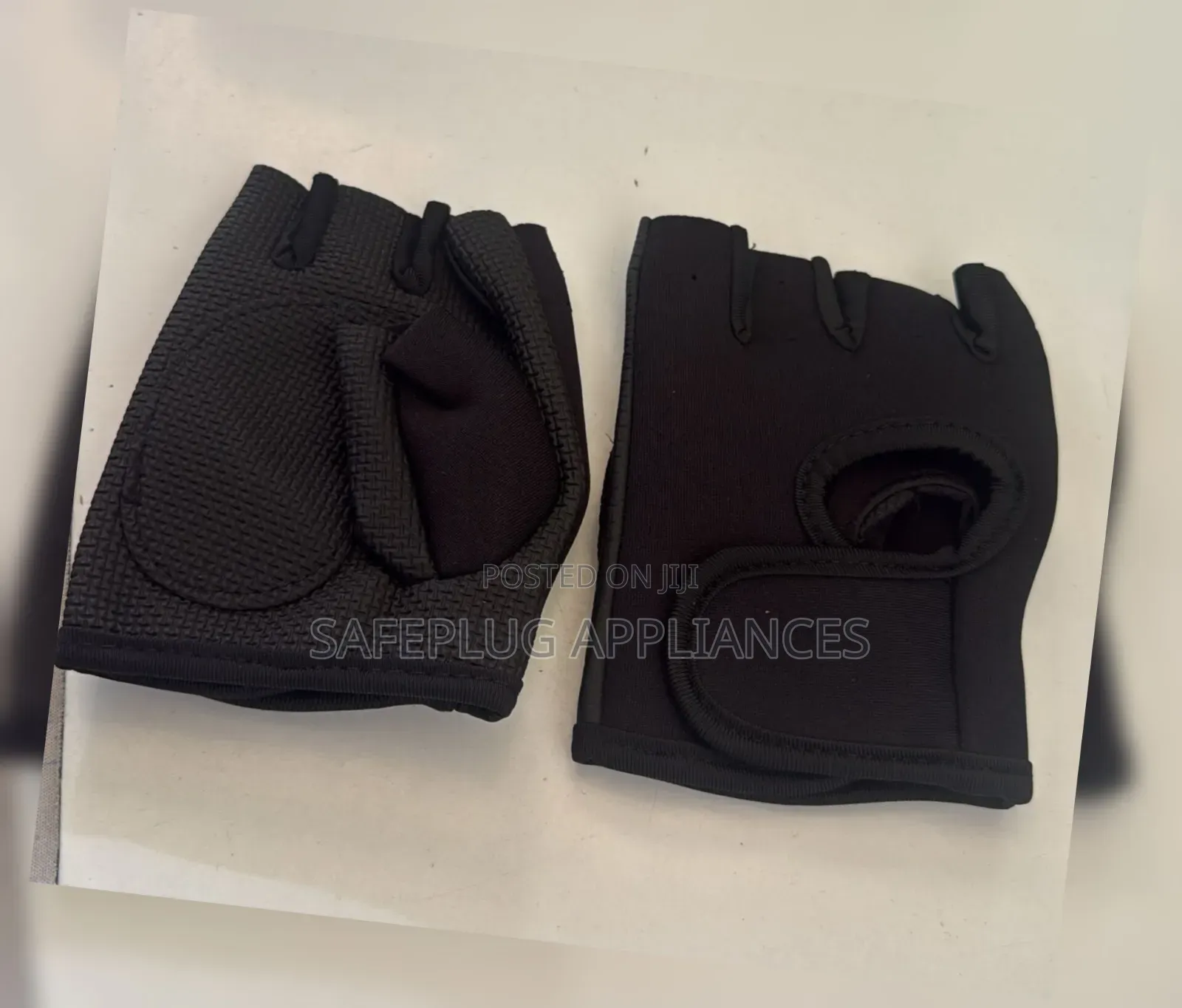 Extra-Large Black Work Gloves – Comfortable Reusable Hand Protection