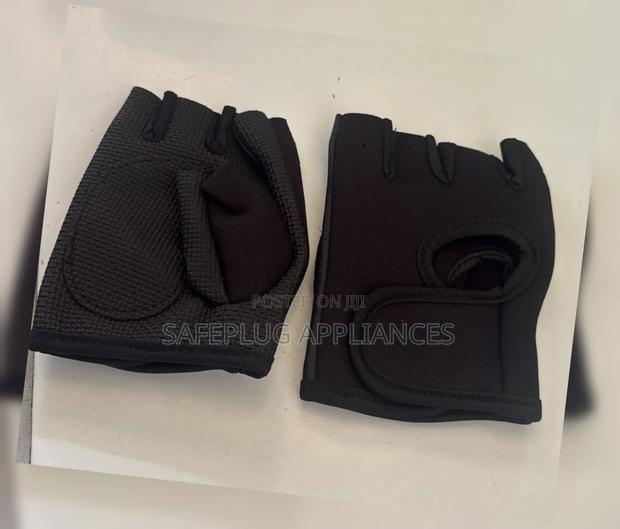 Extra-Large Black Work Gloves – Comfortable Reusable Hand Protection - thumbnail 2