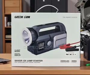 Green Lion Savior 12V 24000mAh Jump Starter and Power Station