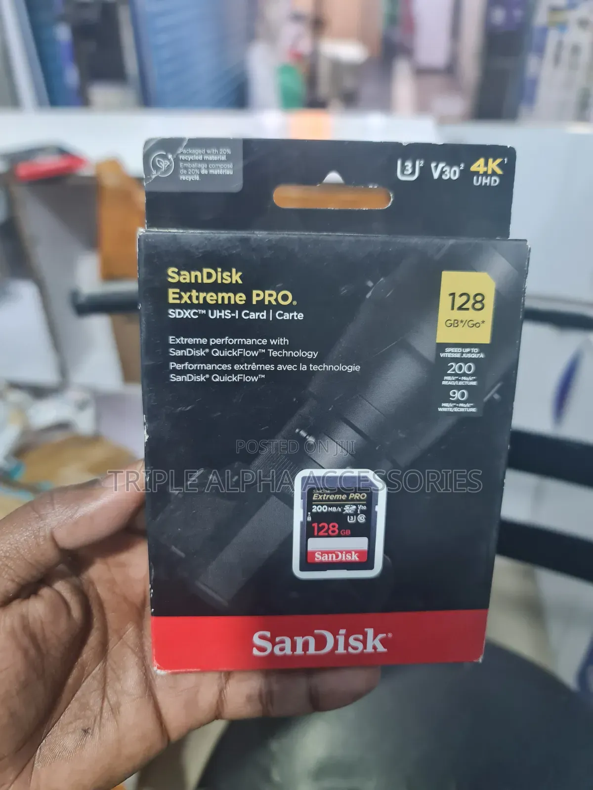 128GB SanDisk Extreme PRO SD Card