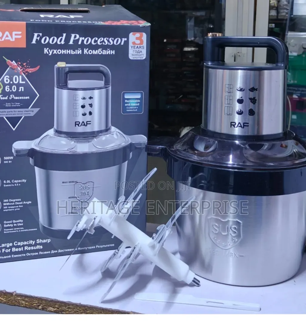 *RAF Food Chopper/Processor 6 L Capacity