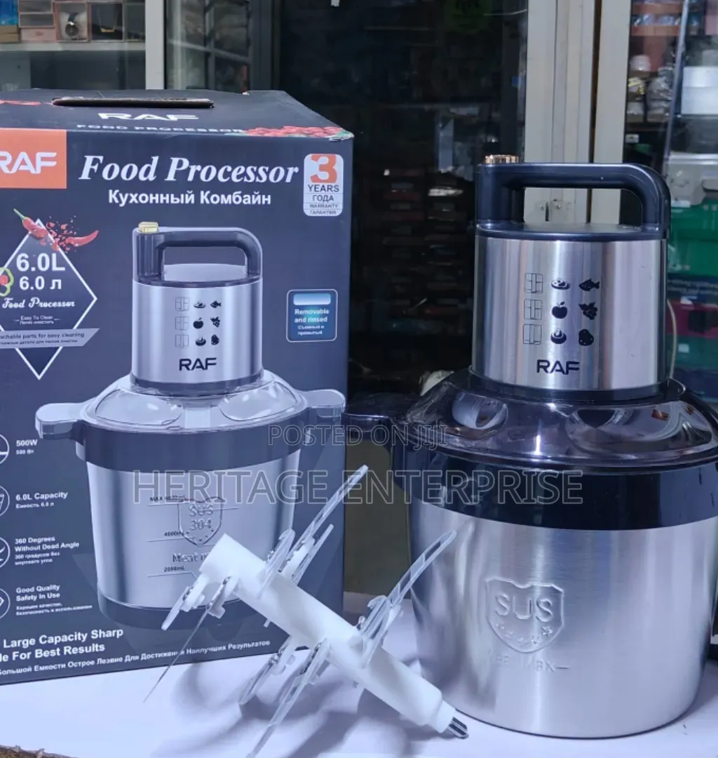 *RAF Food Chopper/Processor 6 L Capacity