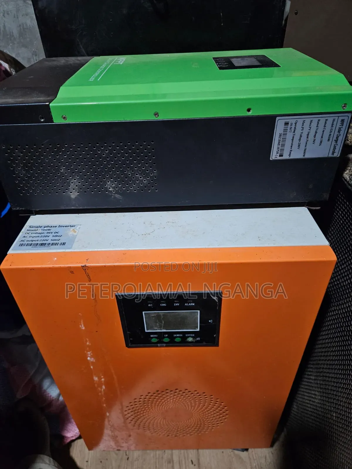 MPPT Solar Charger Controller + Single Phase Inverter