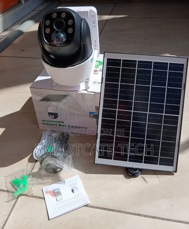 Single Lens V380 4G Solar CCTV – SIM Card Supported