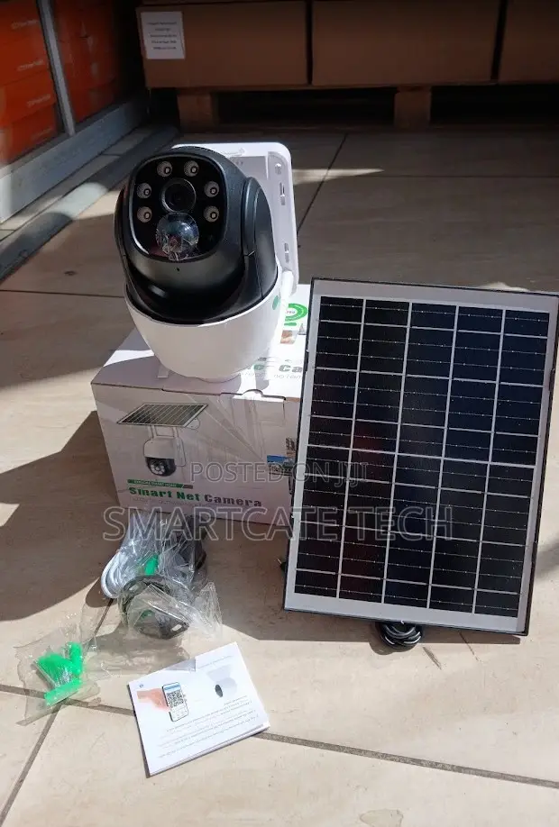 V380 4G Single Lens Solar Security Camera – Outdoor Use