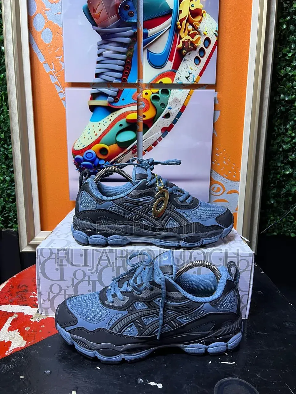 ASICS Gel-Nyc RGD Ironclad Black Size:38-45