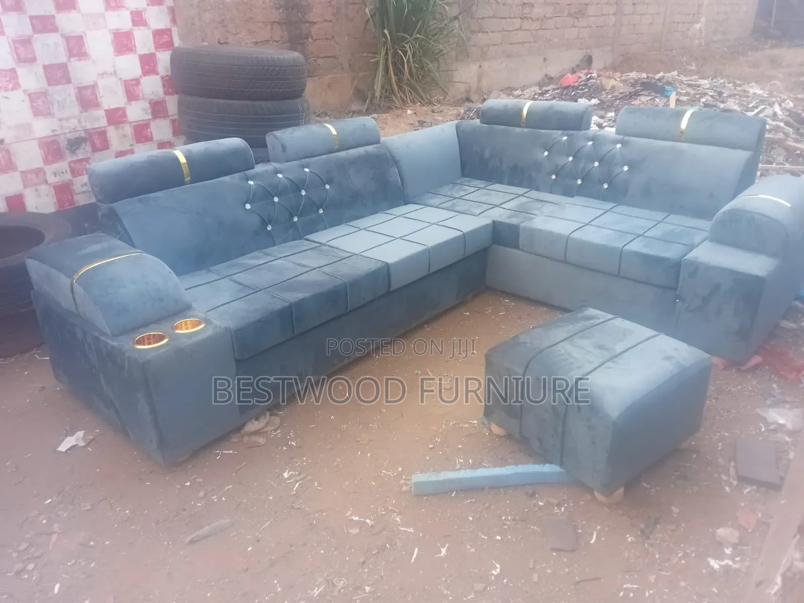L Shaped Couch With Foot Rest