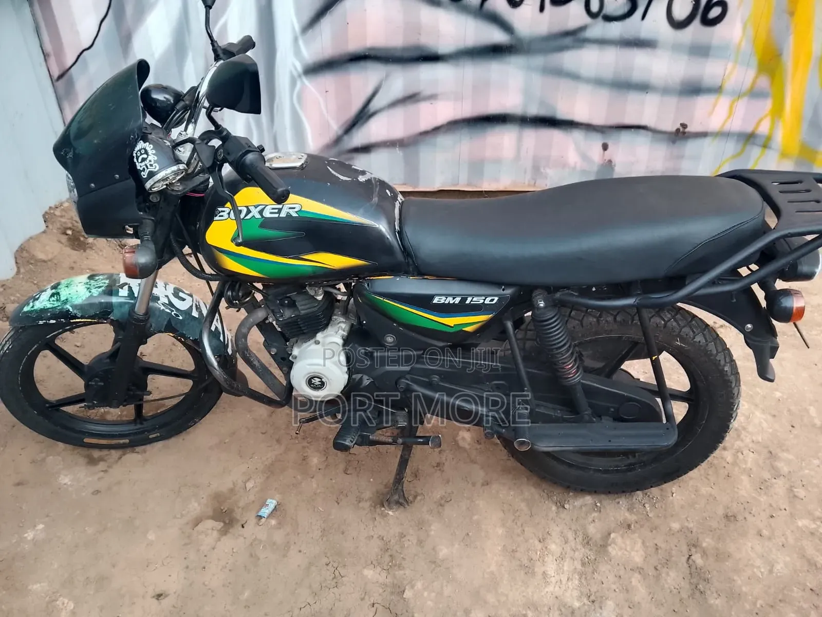 Bajaj Boxer 150 UG 2022 Black