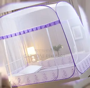 Foldable Mosquito Net With Zipper – Indoor & Outdoor Use
