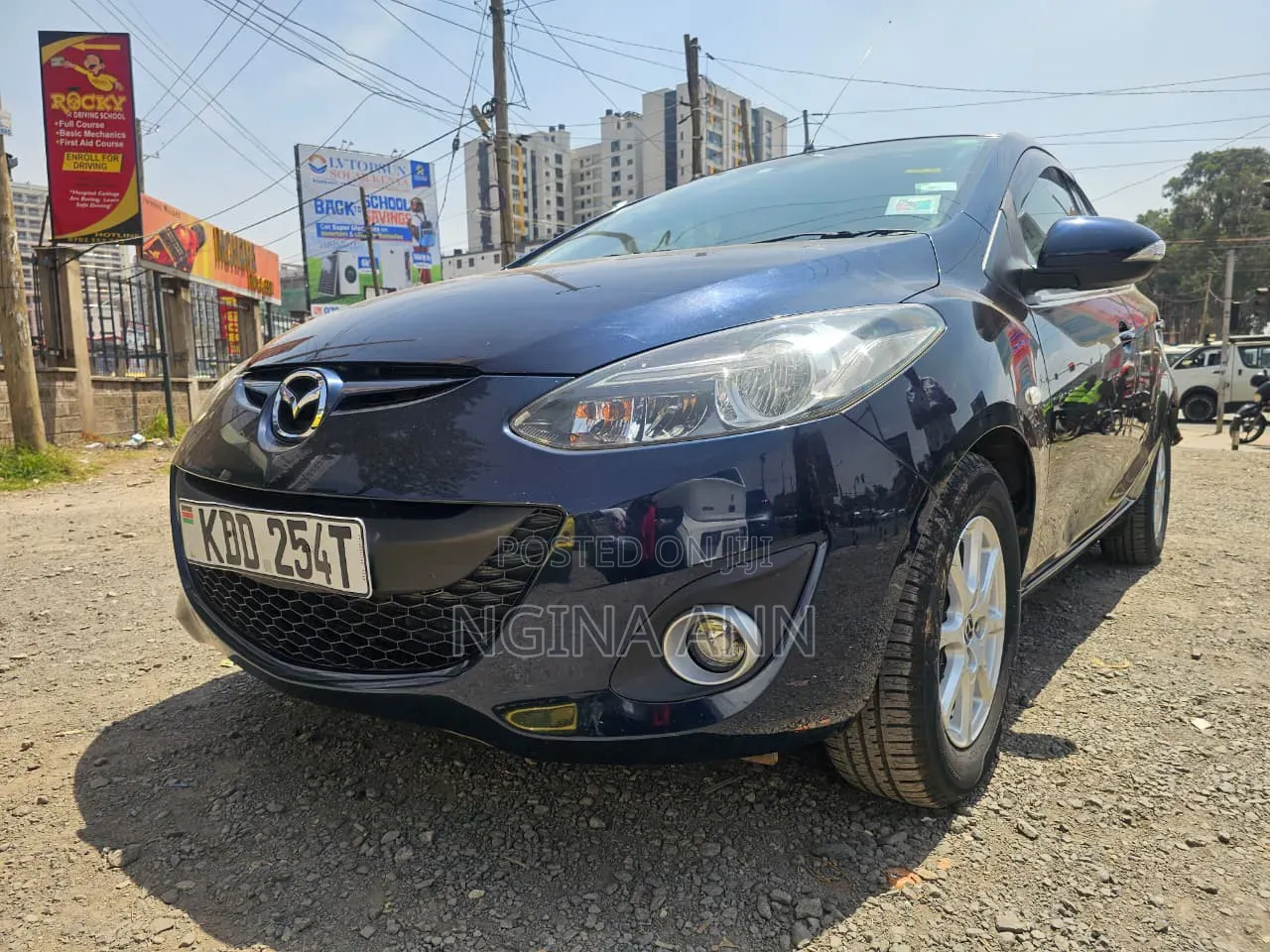 Mazda Demio 2014 Blue