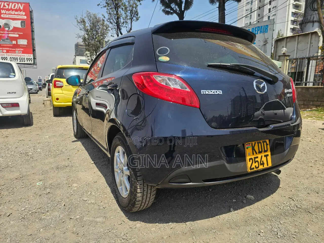 Mazda Demio 2014 Blue
