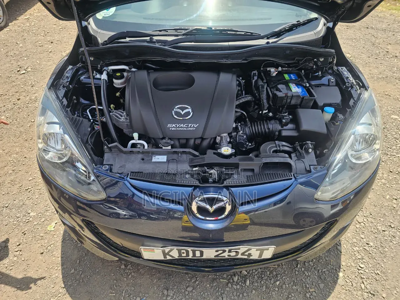 Mazda Demio 2014 Blue