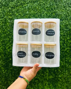 Spice Jars-6pcs