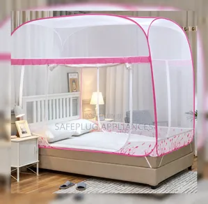 Portable Mosquito Net With Fiberglass Frame & Zipper