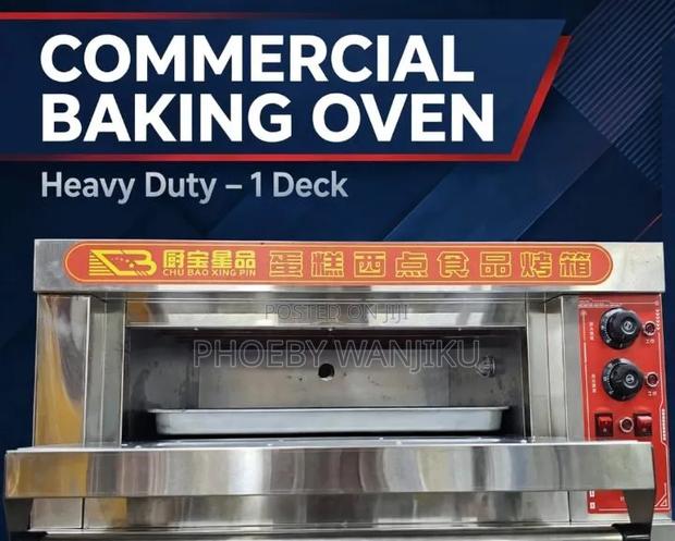 Commercial Baking Oven Single Deck - main view