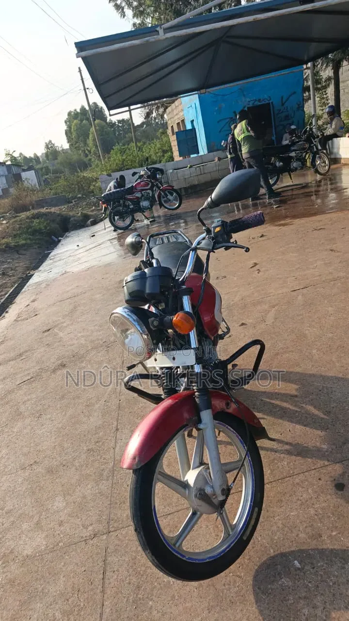 TVS HLX 125 2024 Red
