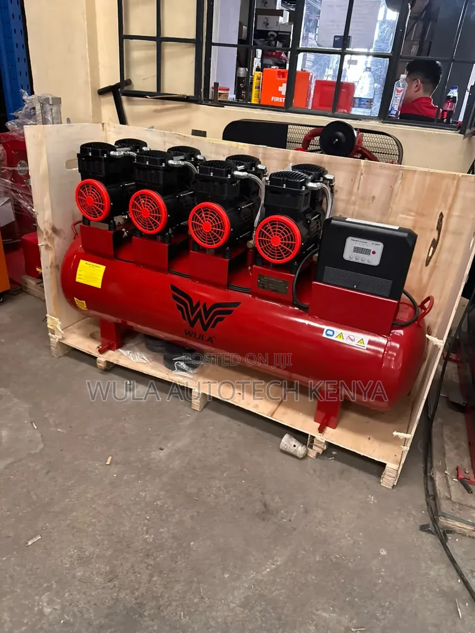 Utra Quiet Performance Heavy Duty 200l Air Compressor Silent Sunshine