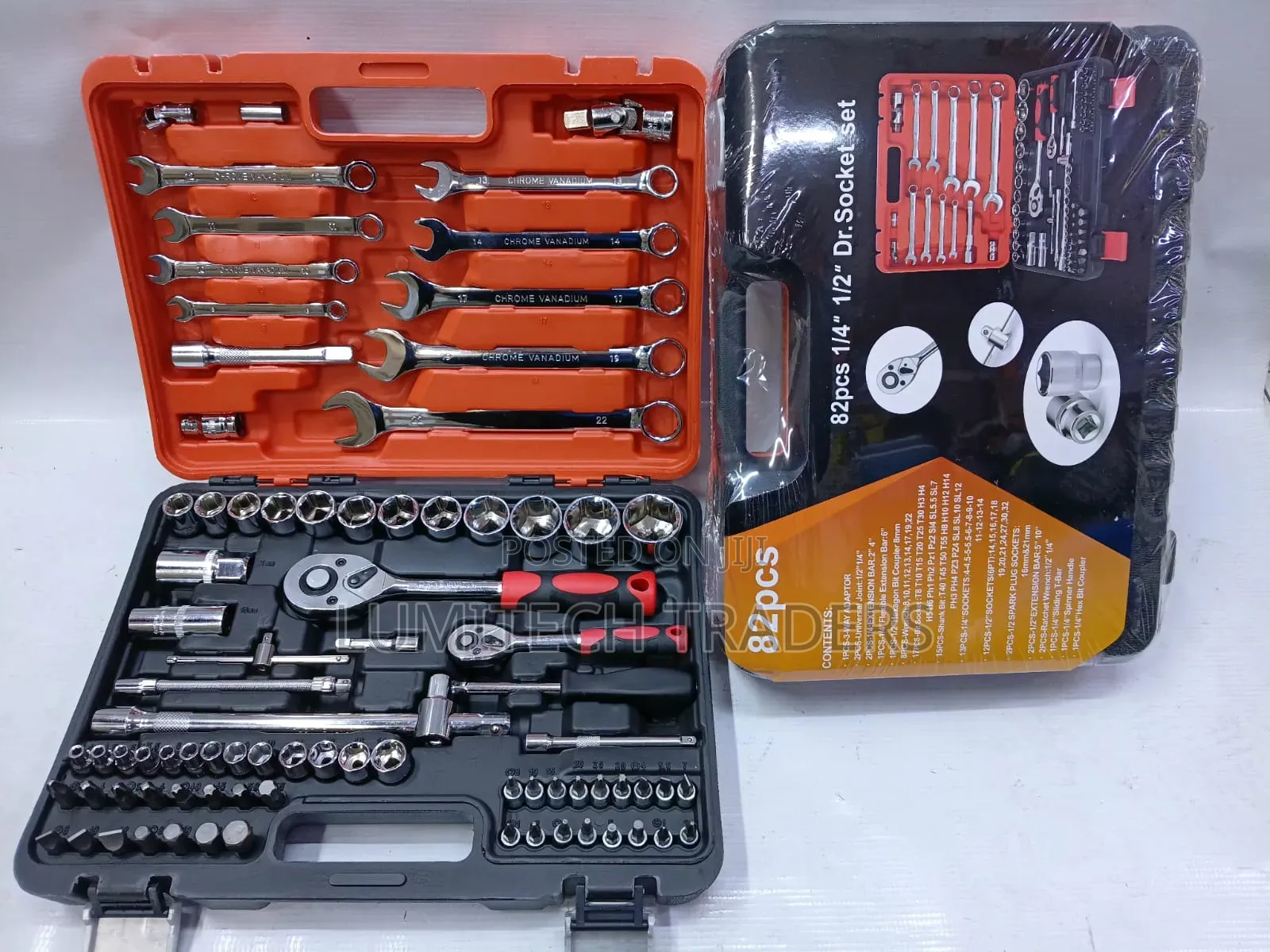 82 Pieces Dr Socket Set