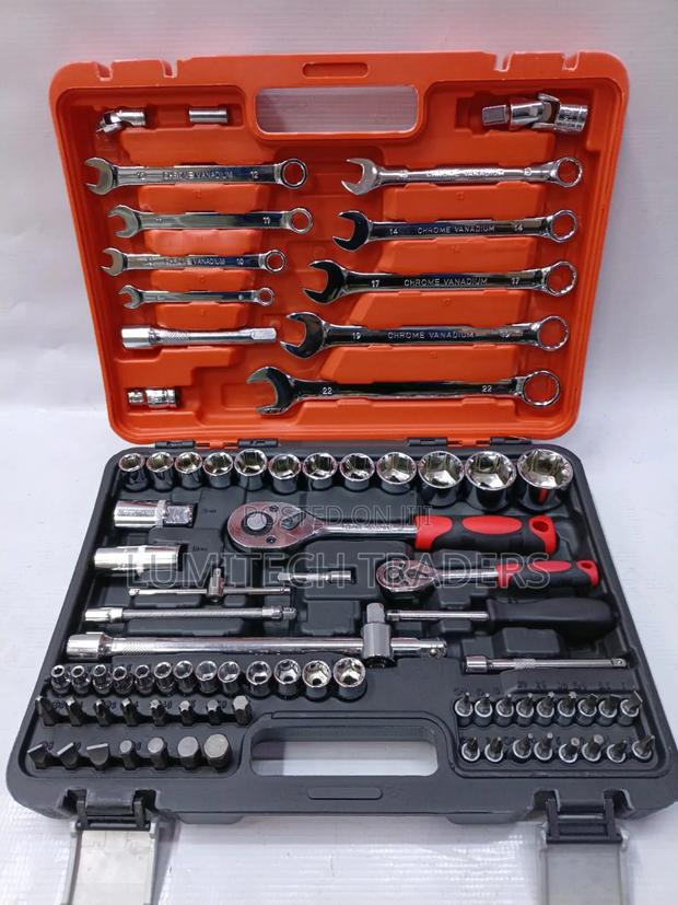 82 Pieces Dr' Socket Tool Set 1/2, 1/4 - main view
