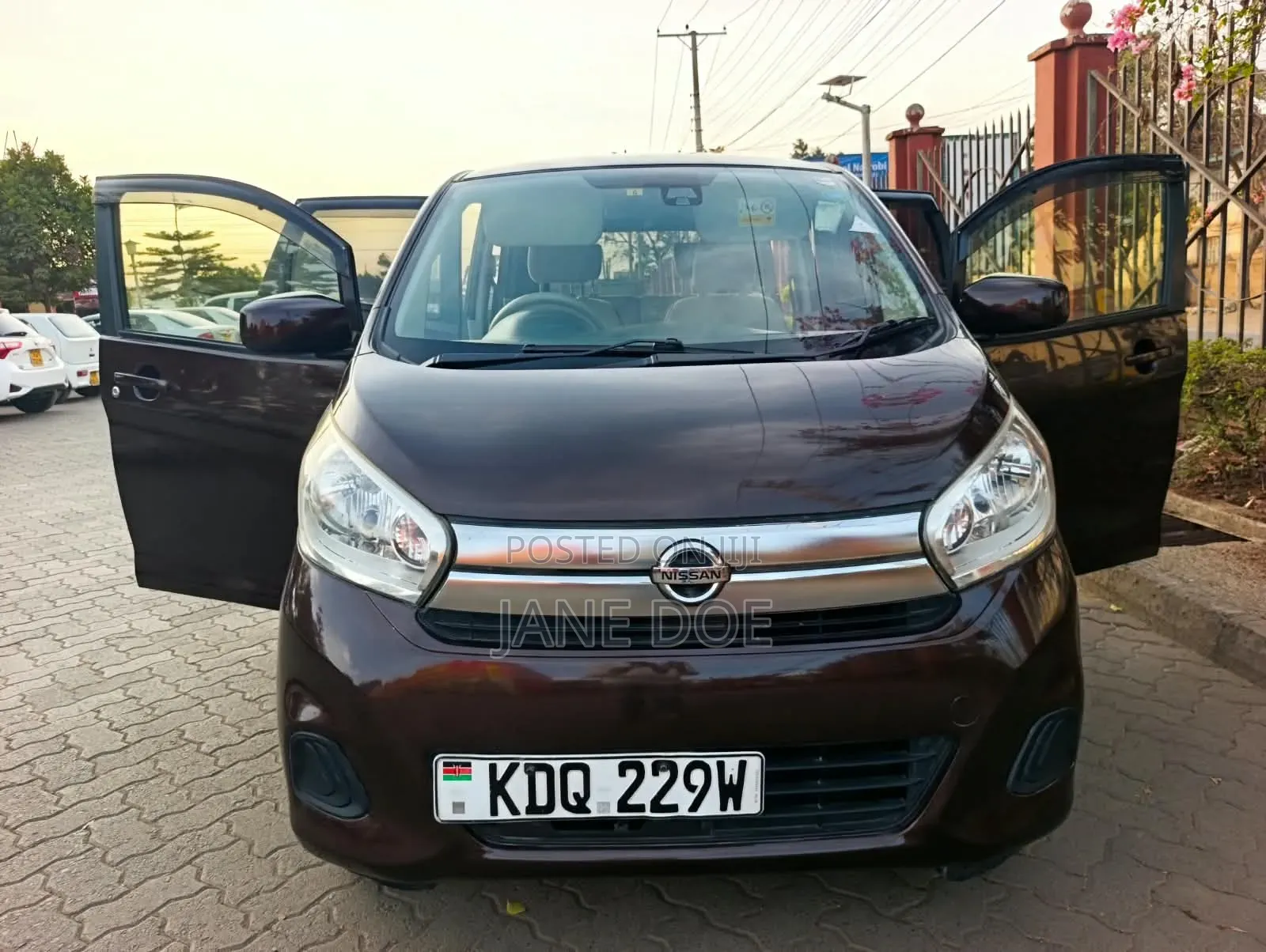 Nissan Dayz 2017 Brown