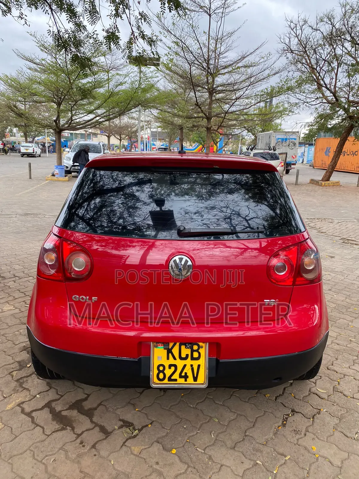 Volkswagen Golf 2008 Red