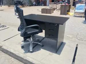 Desk and Headrest Swivel Seat